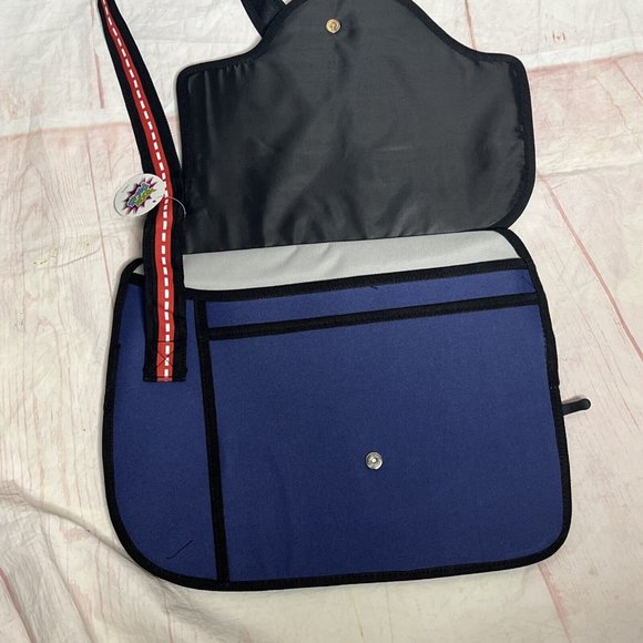 Charm Co Toonpacks Camera Shape Crossbody Bag Blue Grey New - Picture 6 of 13